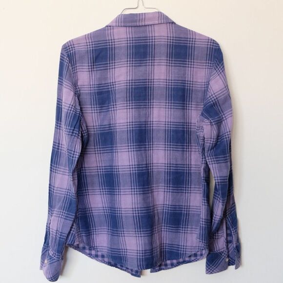 Riders by Lee Women's Long Sleeve Plaid Shirt S - Picture 2 of 6